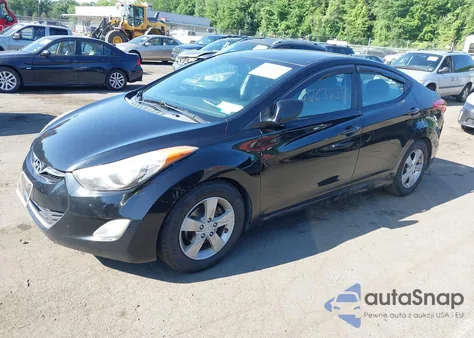2012 Hyundai Elantra Gls (Ulsan Plant) z USA, uszkodzony, nr VIN KMHDH4AE8CU183099